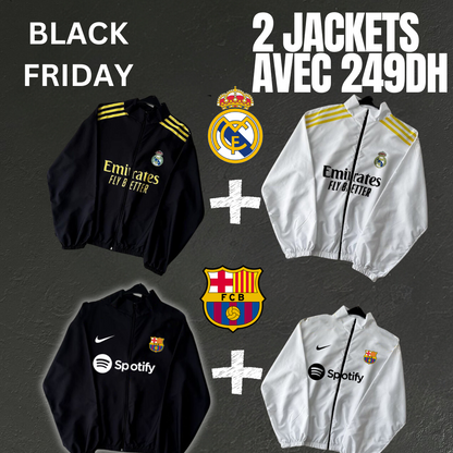 BLACK FRIDAY BOMBER FCB AND REAL MADRID